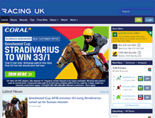 Tablet Screenshot of m.racinguk.com